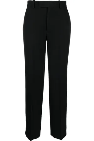 Rohe Pressed-crease straight-leg trousers