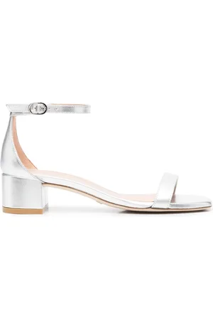 Stuart Weitzman NudistJune metallic sandals