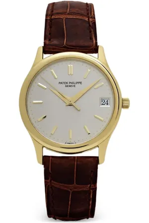 PATEK PHILIPPE 1997 pre-owned Calatrava 3998 34mm
