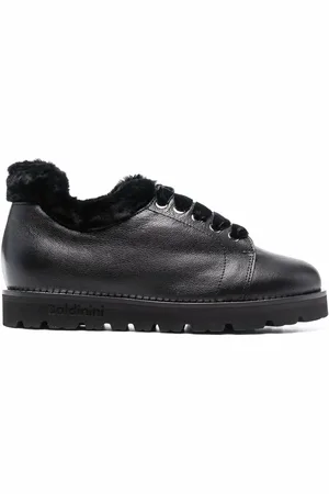 BALDININI Fur-lined sneakers