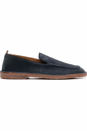 Buttero Round-toe suede loafers