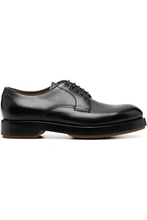 Ermenegildo Zegna Polished-leather Derby shoes