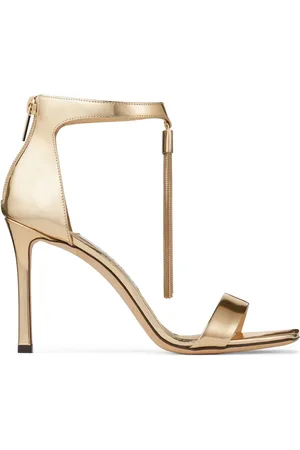 Jimmy Choo Vinca 95mm patent-leather sandals