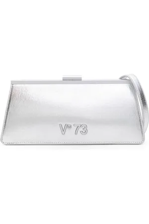 V°73 Crow Sports laminated clutch bag