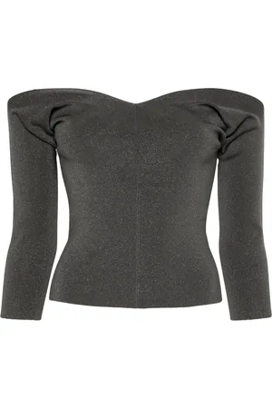 MRZ Lurex knitted top
