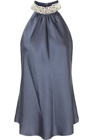 Simkhai Stone-embellished blouse