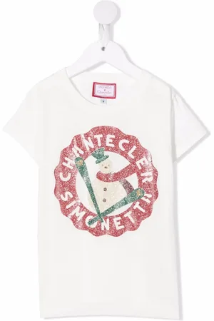 Simonetta Snowman-print t-shirt