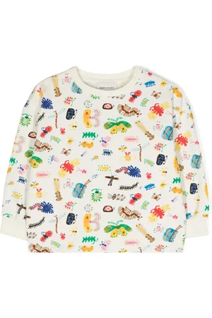 Bobo Choses Funny-Insects-print sweatshirt