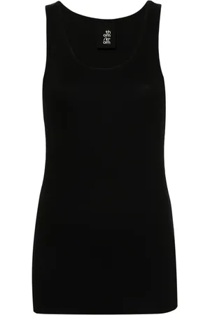 THOM KROM Scoop-neck ribbed tank top