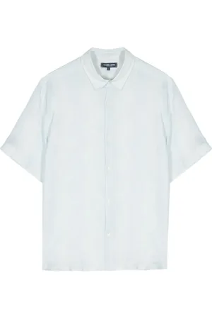Frescobol Carioca Castro Stripe Cabana linen shirt