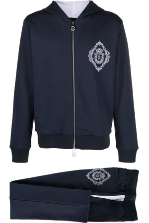 BILLIONAIRE Logo-print jogging tracksuit