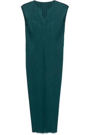 PLEATS PLEASE ISSEY MIYAKE Knife-pleated midi dress