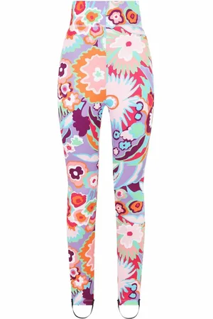 Dolce & Gabbana Floral-print high-waisted leggings