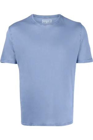 FEDELI Crew-neck cotton T-shirt