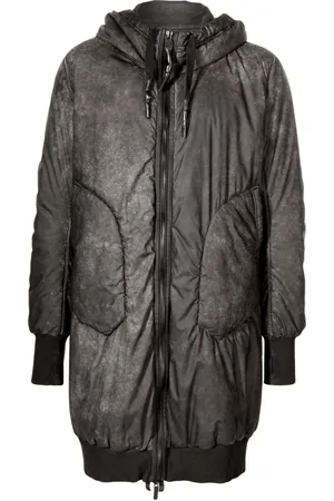 69 Hooded reflective parka