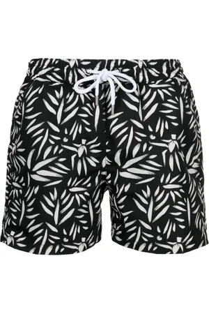 Frescobol Carioca Abstract-print swim shorts