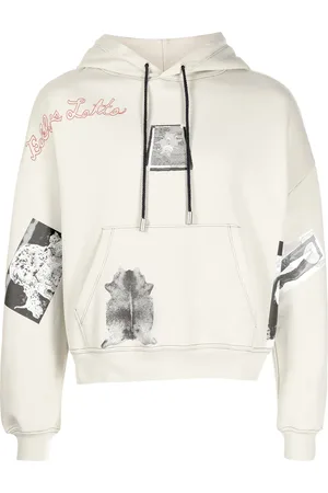 ECKHAUS LATTA Graphic-logo print hoodie