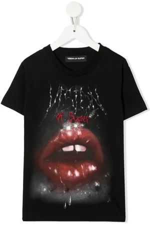 Vision Of Super Graphic logo-print T-shirt