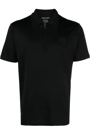 Paul & Shark Half-zip cotton polo shirt