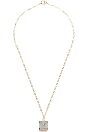 Céline 1990s logo pendant necklace