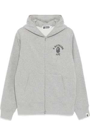 A Bathing Ape Logo-printed hoodies