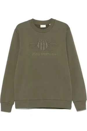 GANT Logo-embroidered sweatshirt