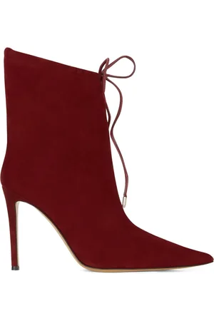 ALEXANDRE VAUTHIER 105mm pointed-toe suede boots