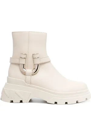 BALDININI Chunky sole leather ankle boots