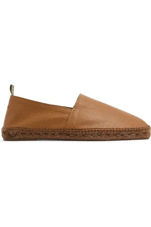 Castaner Leather slip-on espadrilles