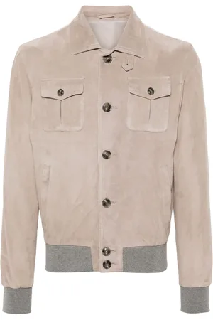 BARBA Greg suede jacket