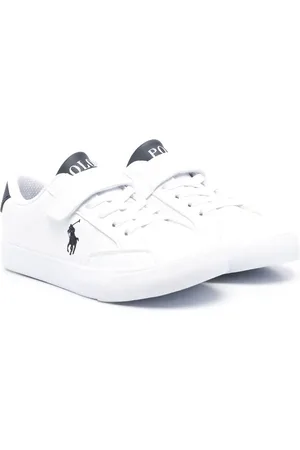 Ralph Lauren Polo Poly-embroidered low-top sneakers