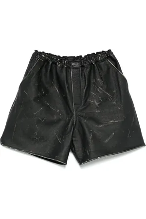 COPERNI Leather boxer shorts