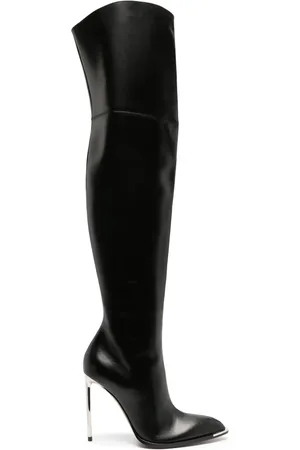 Bally Hedy 105mm thigh-high leather boots