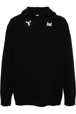 1017 ALYX 9SM Buckle-detail cotton hoodie