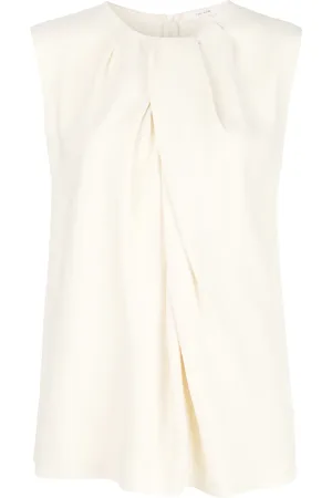 The Row Sleeveless flared blouse