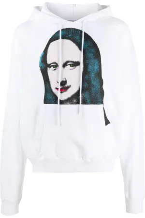 OFF-WHITE Mona Lisa print hoodie