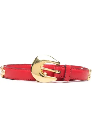 Saint Laurent 1990s pre-owned studded leather belt