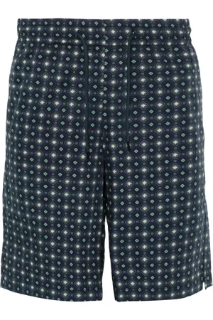 A.P.C. Vincento geometric-pattern shorts