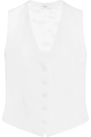 ROSETTA GETTY Tailored V-neck waistcoat