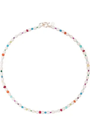 Dower and Hall Carnival beaded pearl necklace