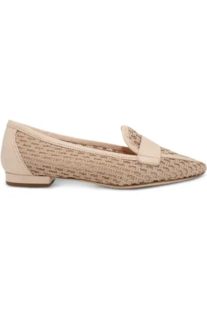 AGL ATTILIO GIUSTI LEOMBRUNI Blanca woven loafers