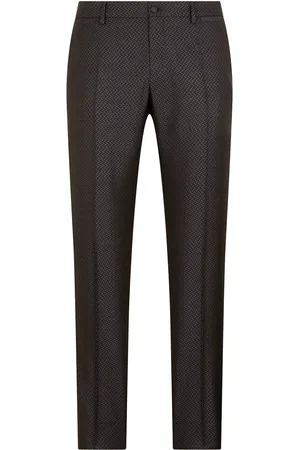 Dolce & Gabbana Jacquard tailored trousers