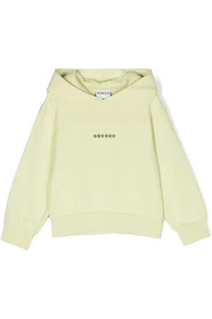 MARCELO BURLON Logo-print cotton hoodie