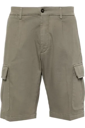 corneliani Mid-length cargo shorts