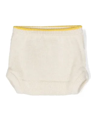 Gensami Alpaca-blend knitted shorts