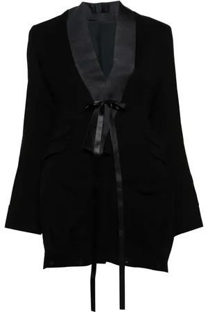 MARC LE BIHAN Shawl-lapels deconstructed blazer