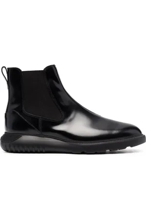 Hogan H600 leather Chelsea boots