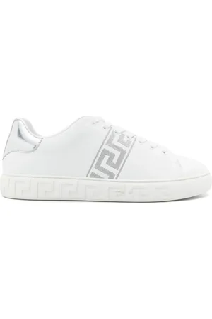 VERSACE Greca embroidered sneakers