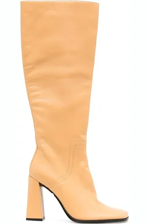 By Far Tia leather knee-high boots