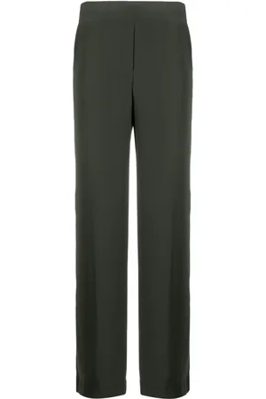 P.A.R.O.S.H. Low-rise straight-leg trousers